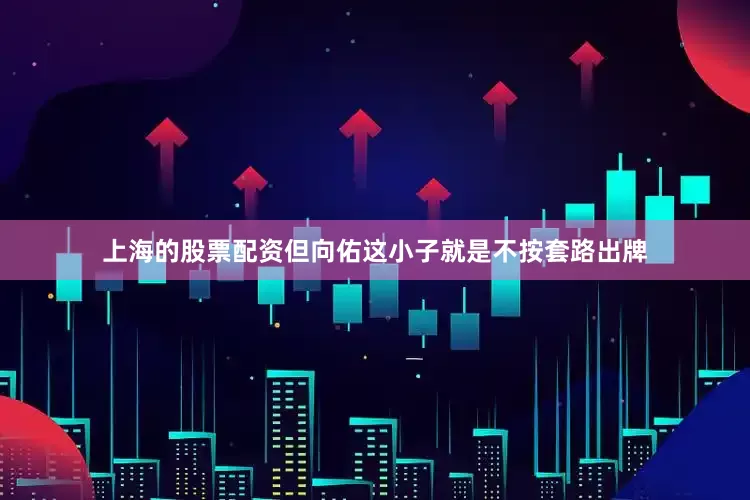 上海的股票配资但向佑这小子就是不按套路出牌